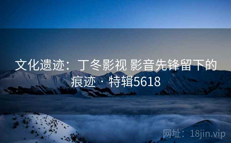 文化遗迹：丁冬影视 影音先锋留下的痕迹 · 特辑5618